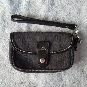Dooney & Bourke Denim Wristlet